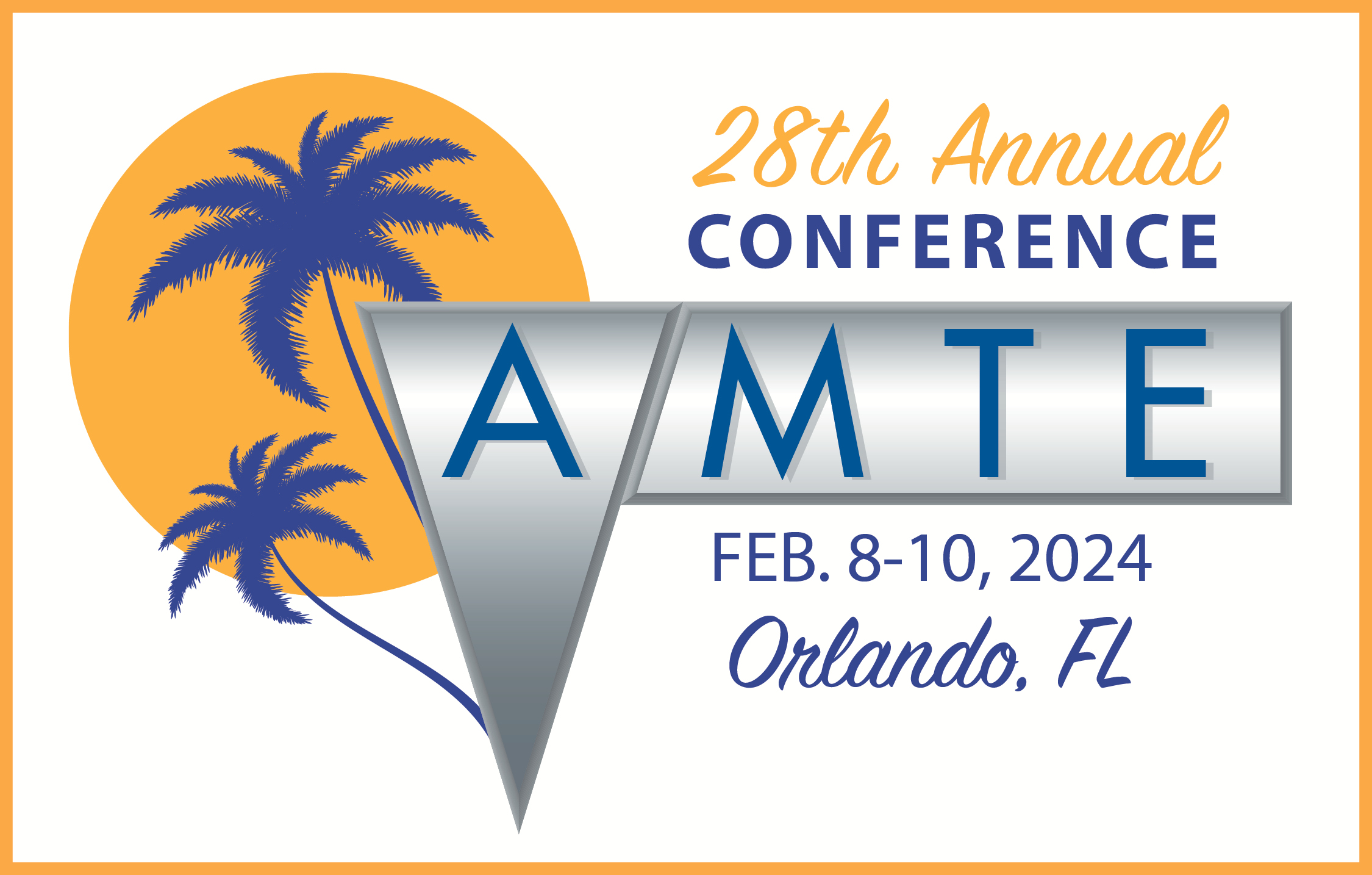 2024 AMTE Conference logo