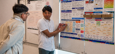 Ahmad presenting Ahmad presenting
