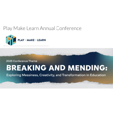 Play Make Learn 2025 Conference Logo