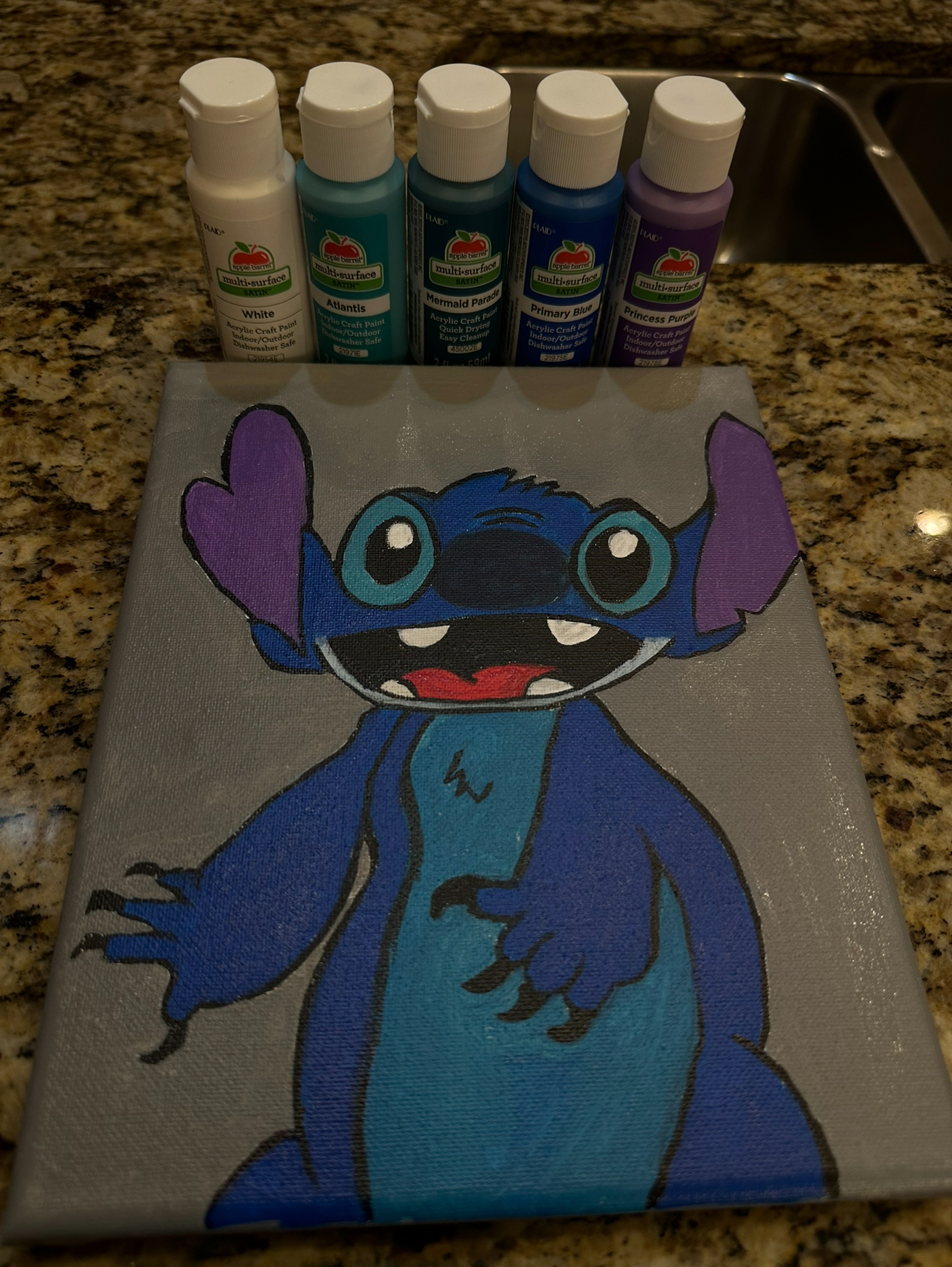 Angel Artwork of Stitch