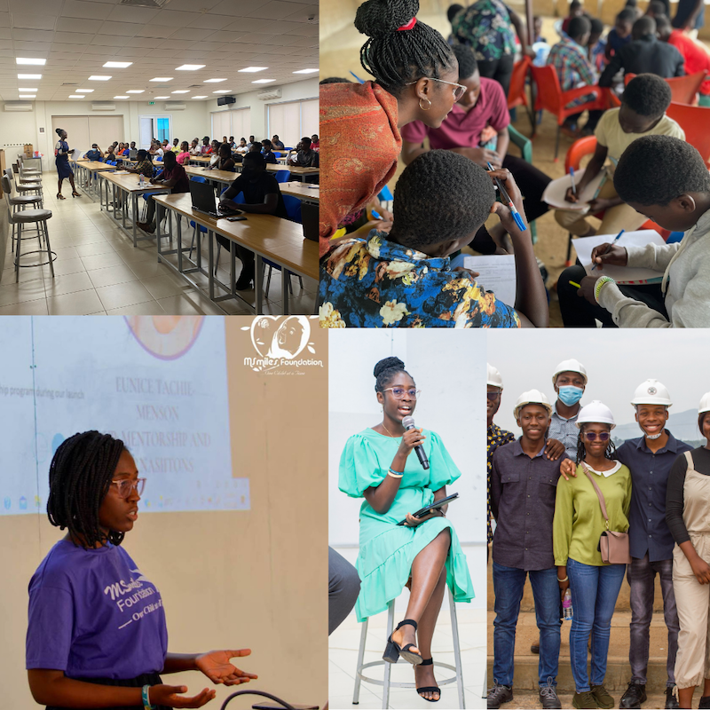 Eunice in various academic activities
