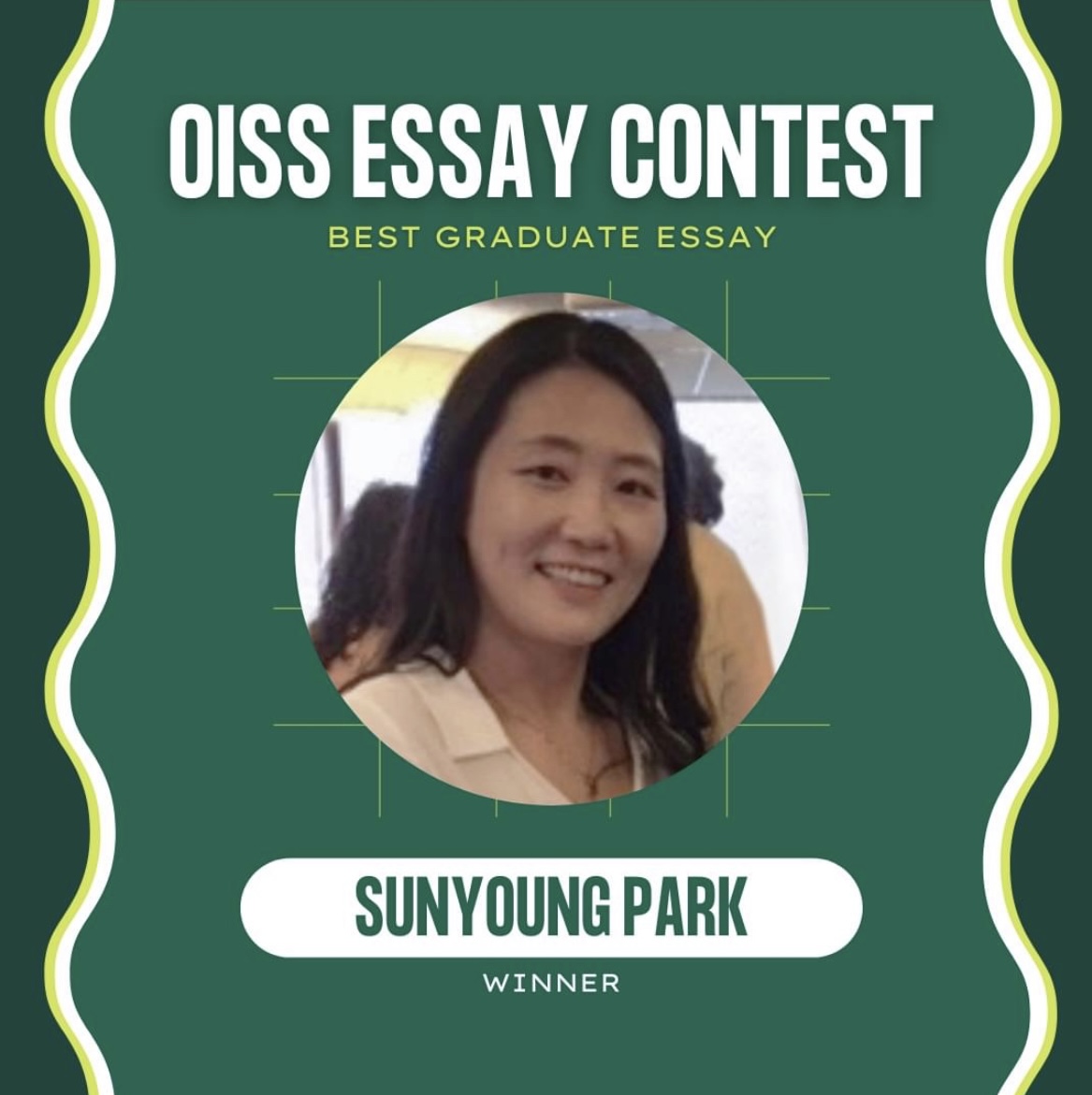Sunyoung Park essay award photo