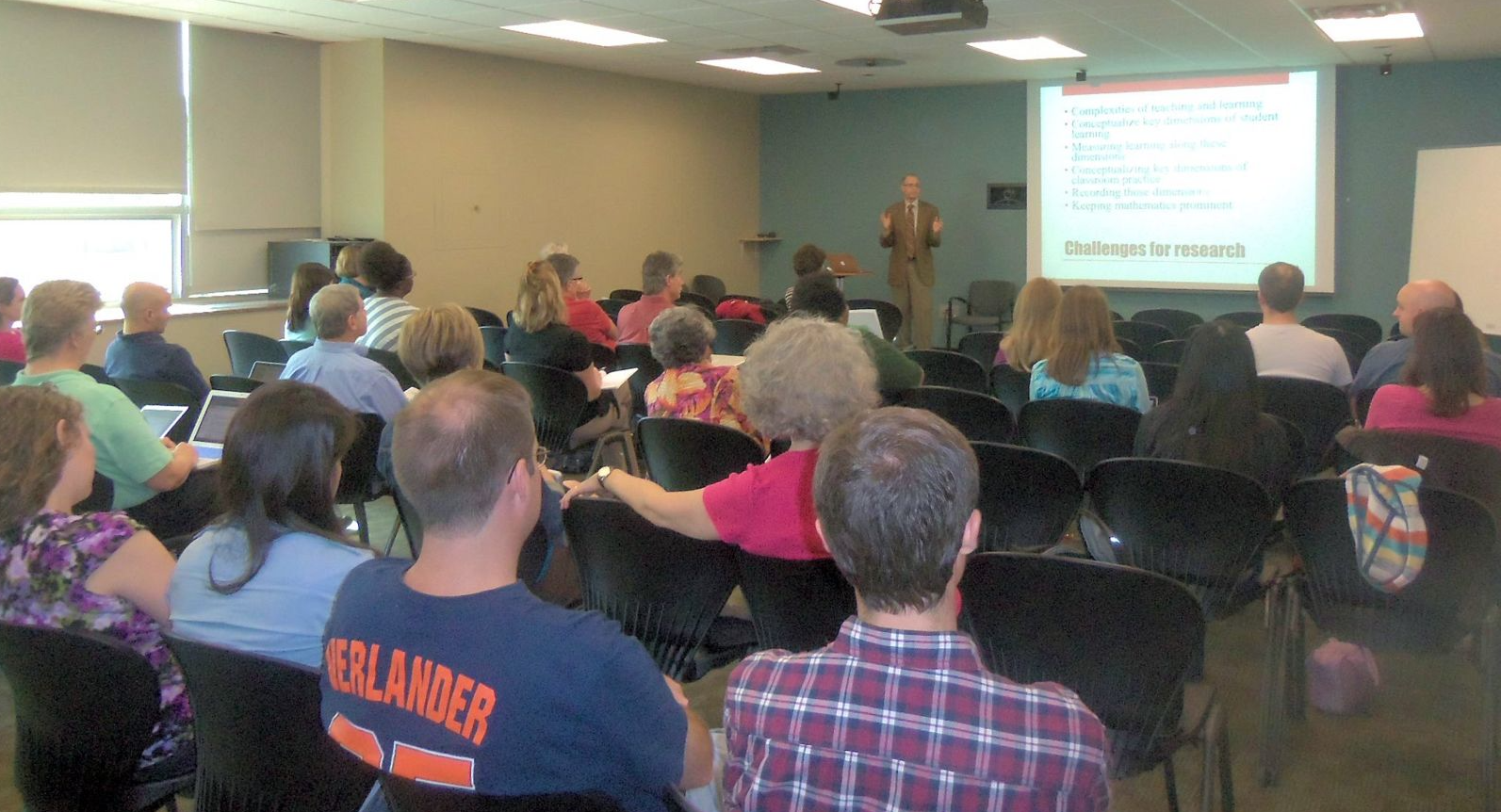 Floden speaking at Math Ed Colloquium October 2012