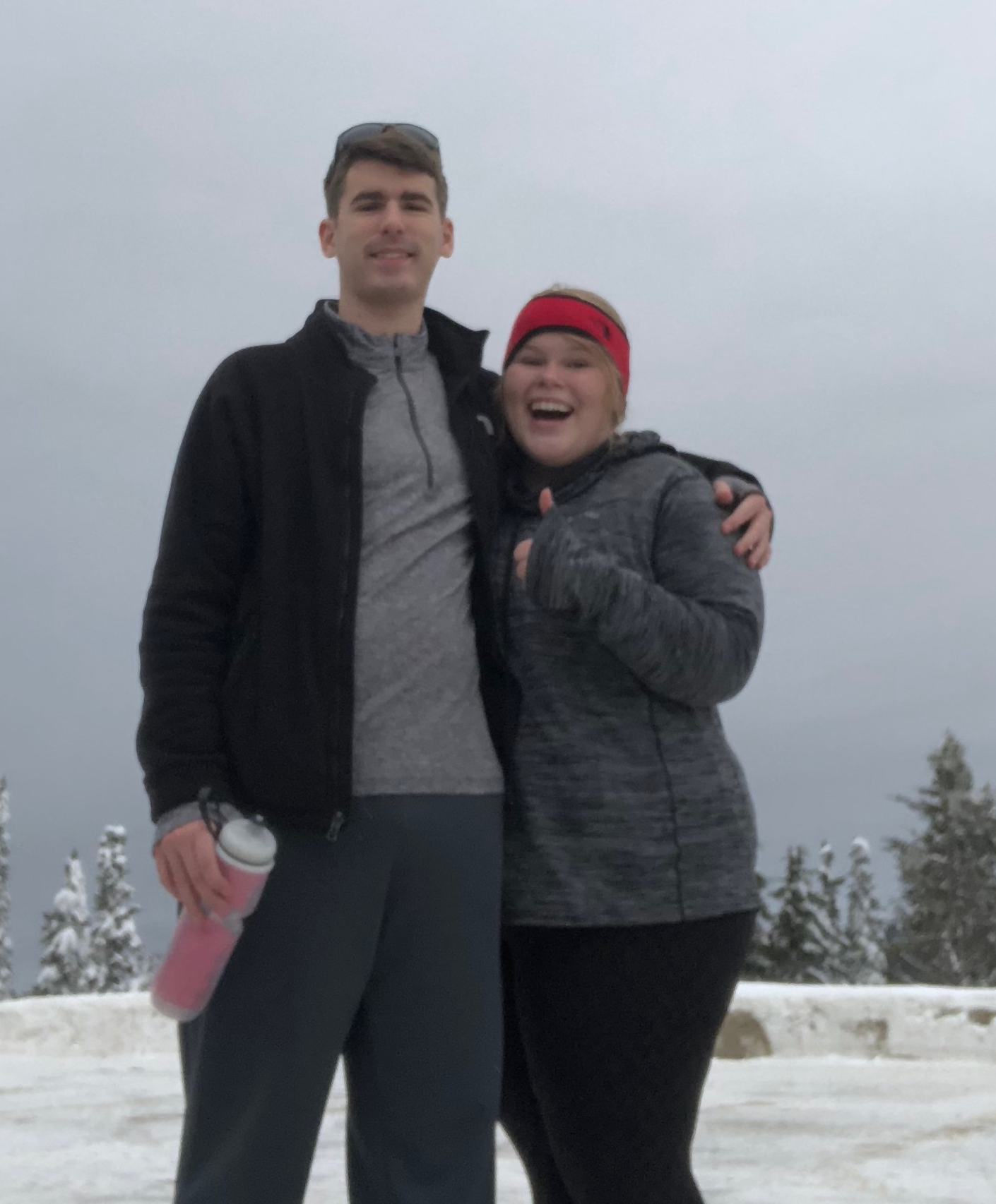 Sarah and Chris in Spokane